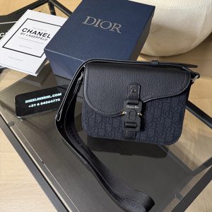 Dior Saddle Schoudertas Black