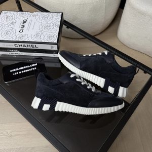 Hermes Bouncing Sneaker Navy Blue