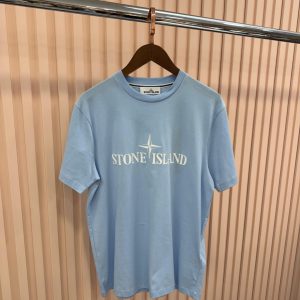 Stone Island T-Shirt Light Blue