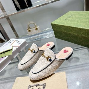 Gucci Jumbo Loafers Creme