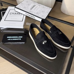 Loro Piana Summer Walk Caviar Black Women