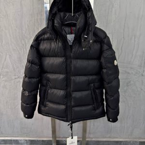 Moncler Maya Puffer Jacket Black Matt