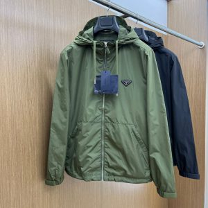 Prada Windbreaker Green