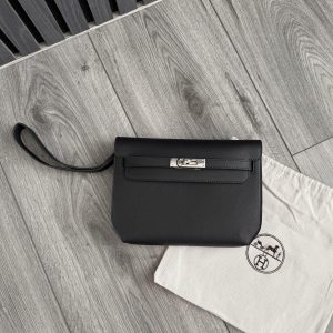 Hermes Depeches Bag Black