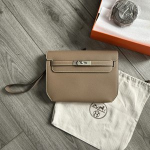 Hermes Depeches Bag Taupe