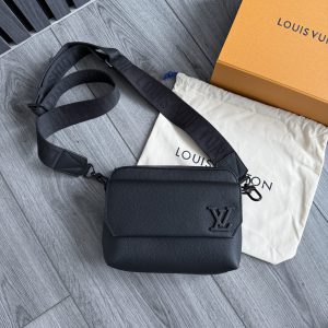 Louis Vuitton Fastline Messenger Bag Black