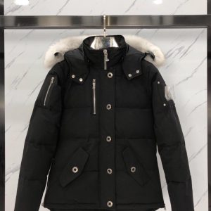 Moose Knuckles Jas Witte bont