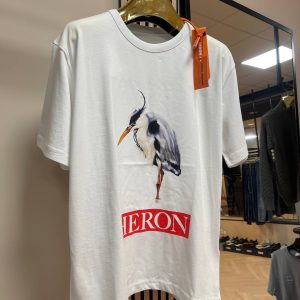Heron Preston Bird Painted T-Shirt Wit