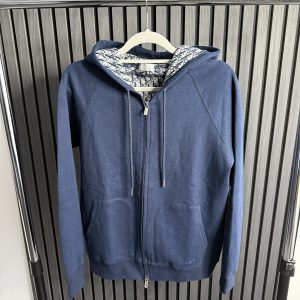 Dior Oblique Vest Donkerblauw