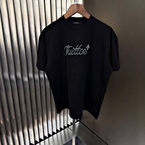 Louis Vuitton Writing T-Shirt Zwart