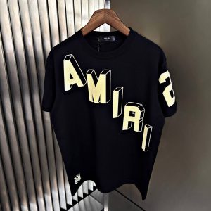 Amiri Hockey T-Shirt Zwart