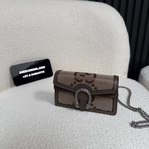 Gucci Dionysus Super Mini Bag Brown