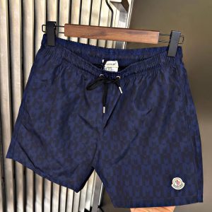 Moncler Logo Zwembroek Donkerblauw