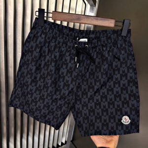 Moncler Logo Zwembroek Zwart