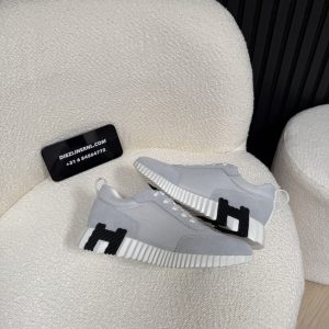 Hermes Bouncing Sneaker Grey White