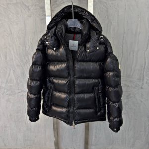 Moncler Maya Puffer Jacket Black