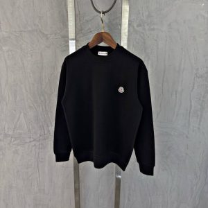 Moncler Logo Sweatshirt Black