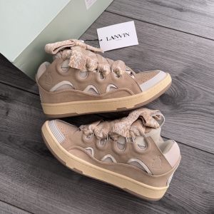 Lanvin Curb Sneaker Beige